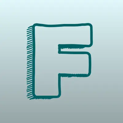Firdaus lazer, студия эпиляции, лого-визитка