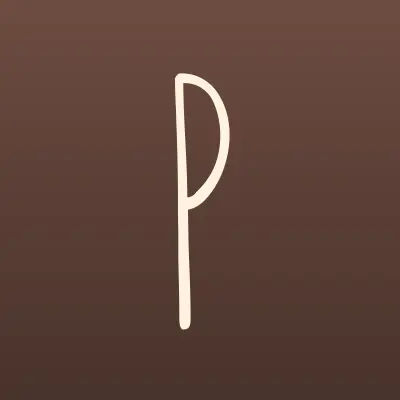 PickPoint, сеть пунктов выдачи товаров, лого-визитка